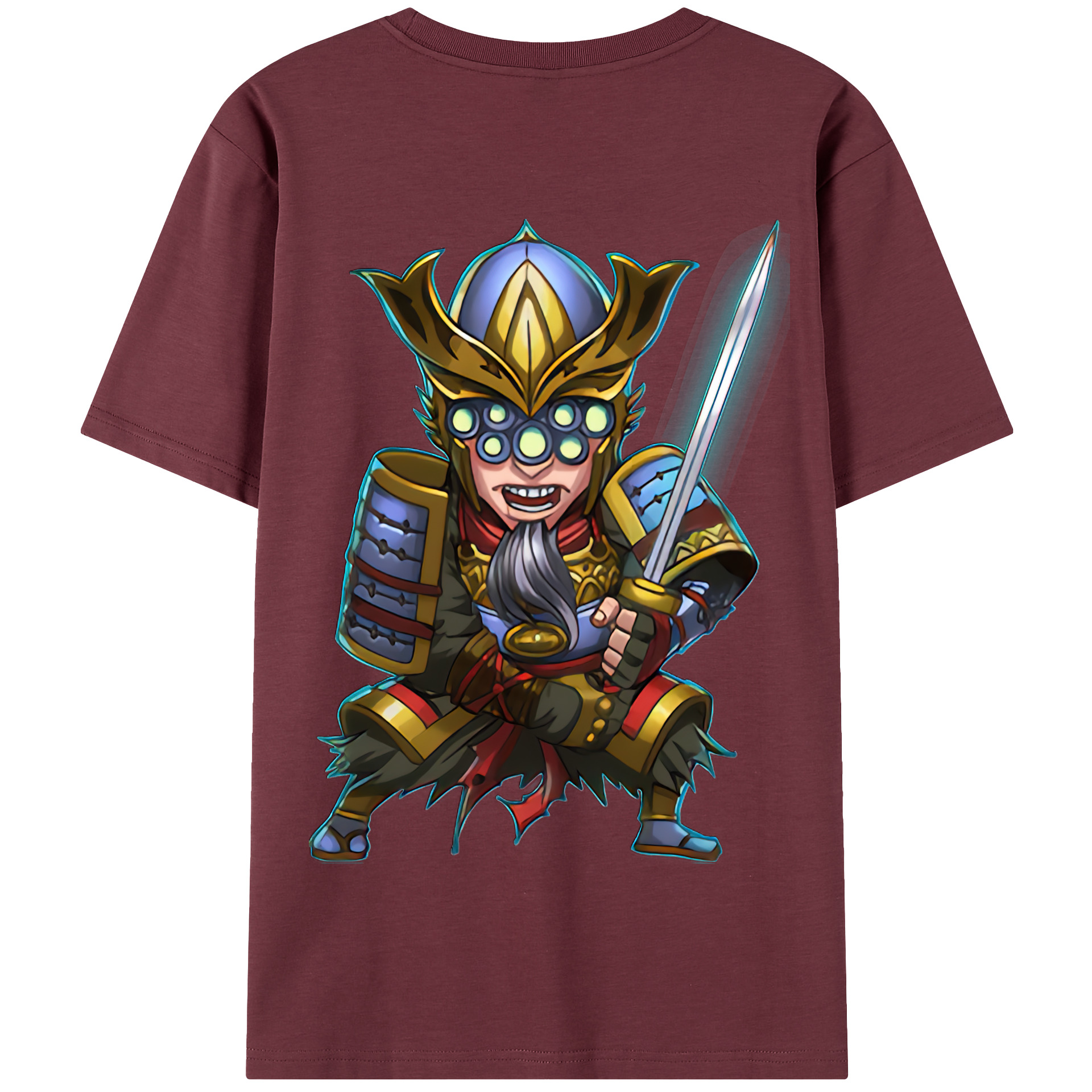 リーグ・オブ・レジェンド League of Legends LOL 綿100％半袖Tシャツ（背面プリント）
